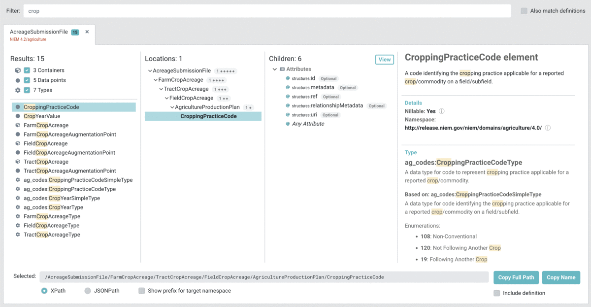 NIEM XML Viewer