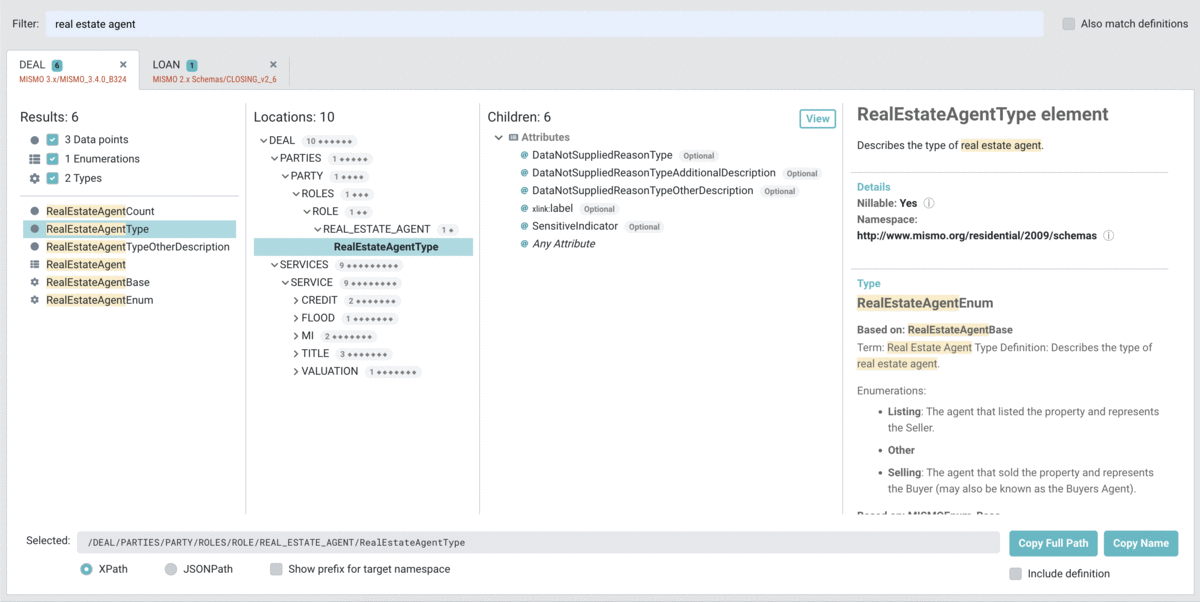 MISMO Model Viewer